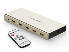 Switch HDMI Ugreen 5x1 hỗ trợ 2k, 4k 40279