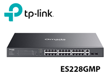 Switch PoE 24 cổng gigabit TP-Link Omada ES228GMP công suất 384W