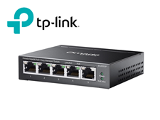 Switch quản lý mạng TP-Link Omada ES205GP 5 cổng Gigabit PoE+ 65W