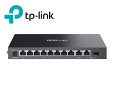Switch TP-Link ES210GP 10 cổng Gigabit Easy Managed PoE+ 63W