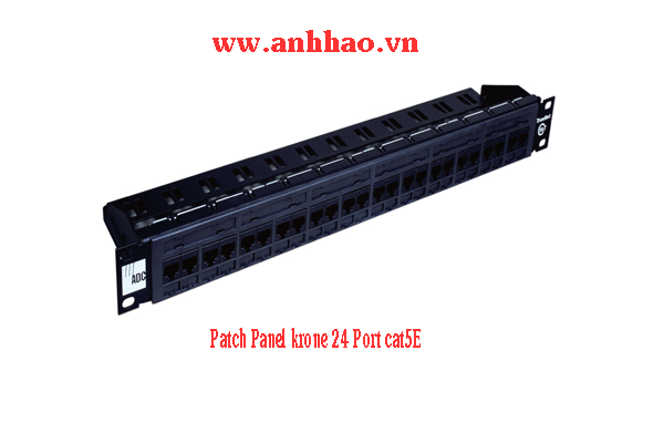 Thanh Patch panel Krone cat5 E 24 cổng , Part No 6653 1 587-24