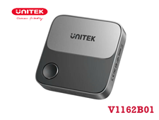 Thiết bị phản chiếu màn hình HDMI không dây Unitek V1162B01. Hỗ trợ 4K@60Hz
