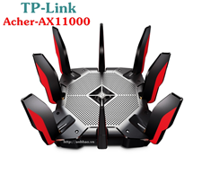 TP-Link Archer AX11000 - Bộ phát wifi 6 TP-Link Archer AX11000 3 băng tần chuyên dành cho game