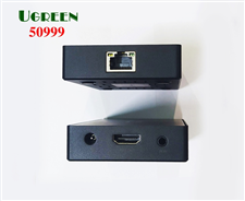 Ugreen 50999 - Bộ khuếch đại tín hiệu HDMI 70M bằng cáp mạng Lan cat6 hỗ trợ HD 4K@30Hz